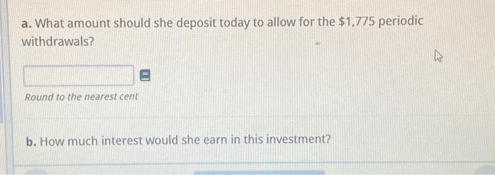 step by step answer Jesse set up a savings fund for her
