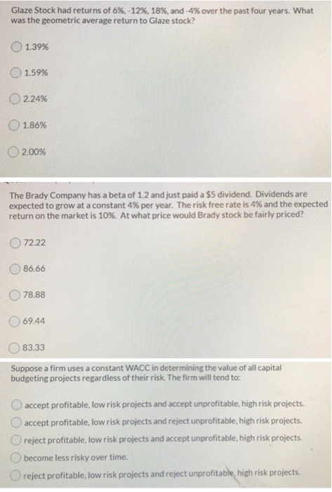 please help me solve the following 5!! please only attempt if you