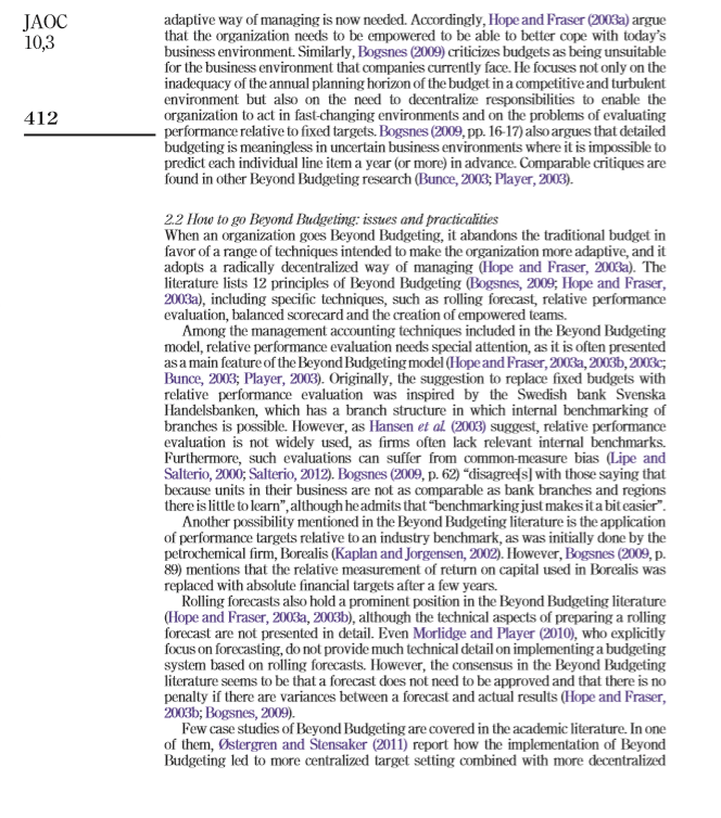 case studv change Niels Sandalgaard and Per Nikolaj Bukh Department of Business