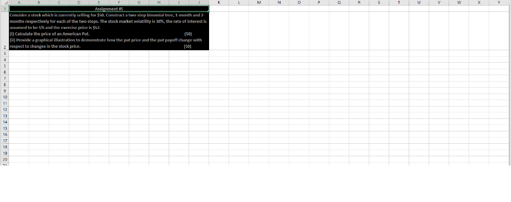H V 5 P Assignment #5 Consider a stck which is