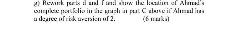 following probability distribution for stocks X and Y: State Probability Return on