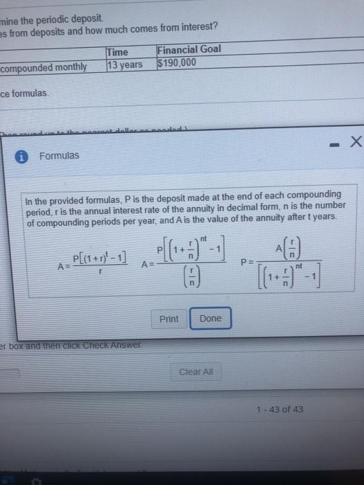 dont understand the concept!!! heres the formulas. please help!! a. Use the