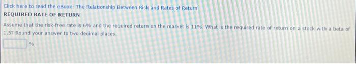  Click here to read the eBook: The Relationship Between Risk and
