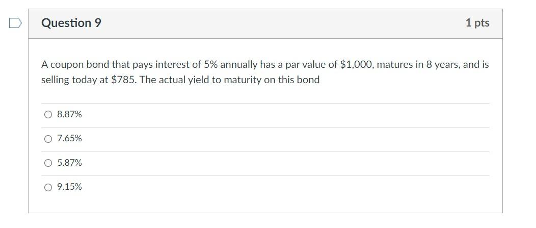 please HELP, ILL RATE YOUR ANSWER. THANK YOU Question 9 1 pts