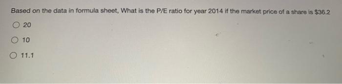  there is no more info Based on the data in formula