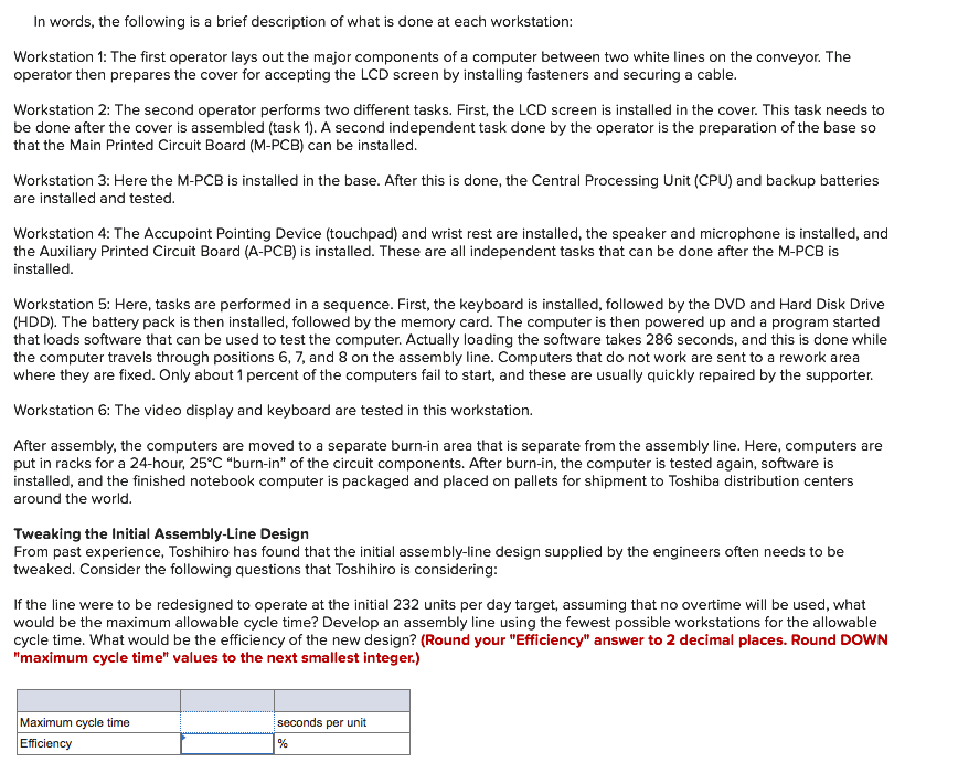 the newest subnotebook computer model. With every new model introduced, management felt