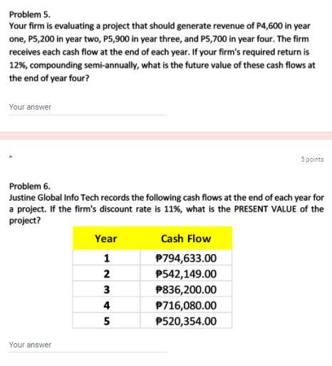 Please show the proper and correct formulas and format with an