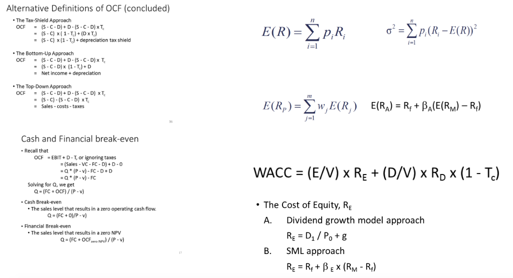 returns on a portfolio that is invested 60 percent in stock S