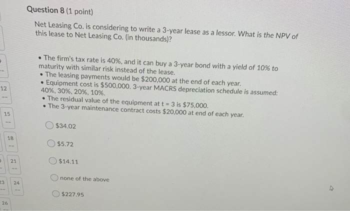 the book value of debt is $1,100 and the market value of