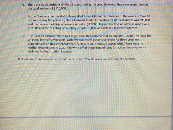 well as the January 1, 2021 UCC for all of its CCA