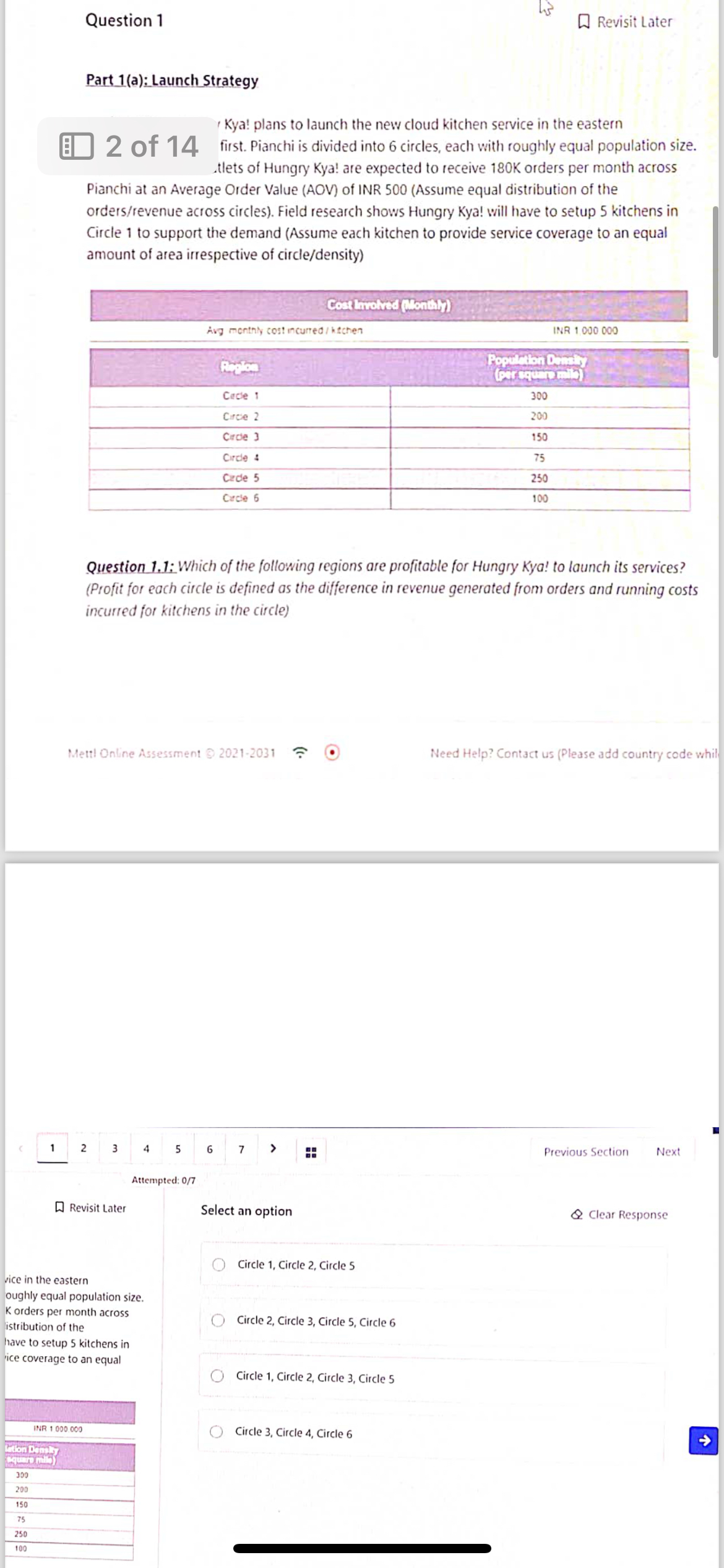  Question 1 Revisit Later Part 1(a): Launch Strategy 2 of 14