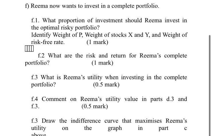 following probability distribution for stocks X and Y: State Probability Return on
