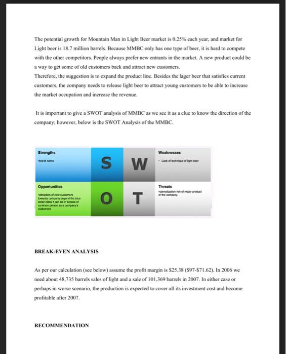 name the under listed will be an advantage to the company for