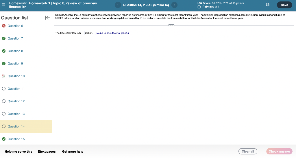  Cellular Access, Inc., a cellular telephone service provider, reported net income