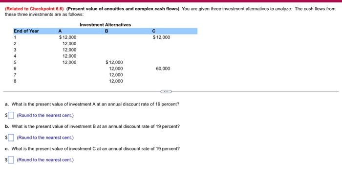 at 15 percent? GE The present value of the perpetuity is $(Round