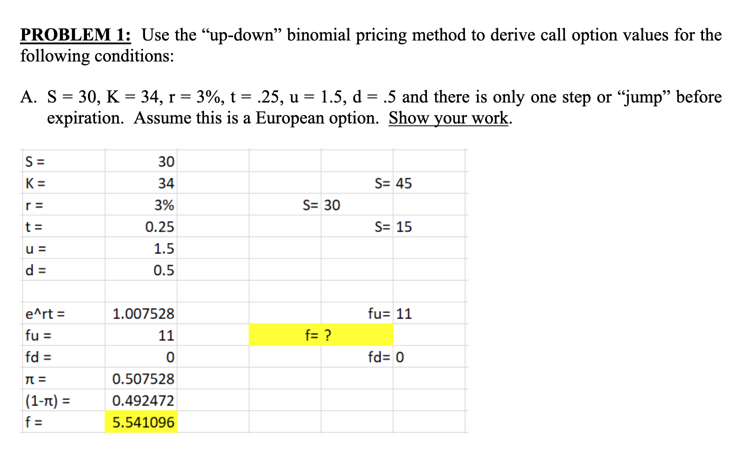 How did you get Fu = 11 & Fd = 0?? **Can