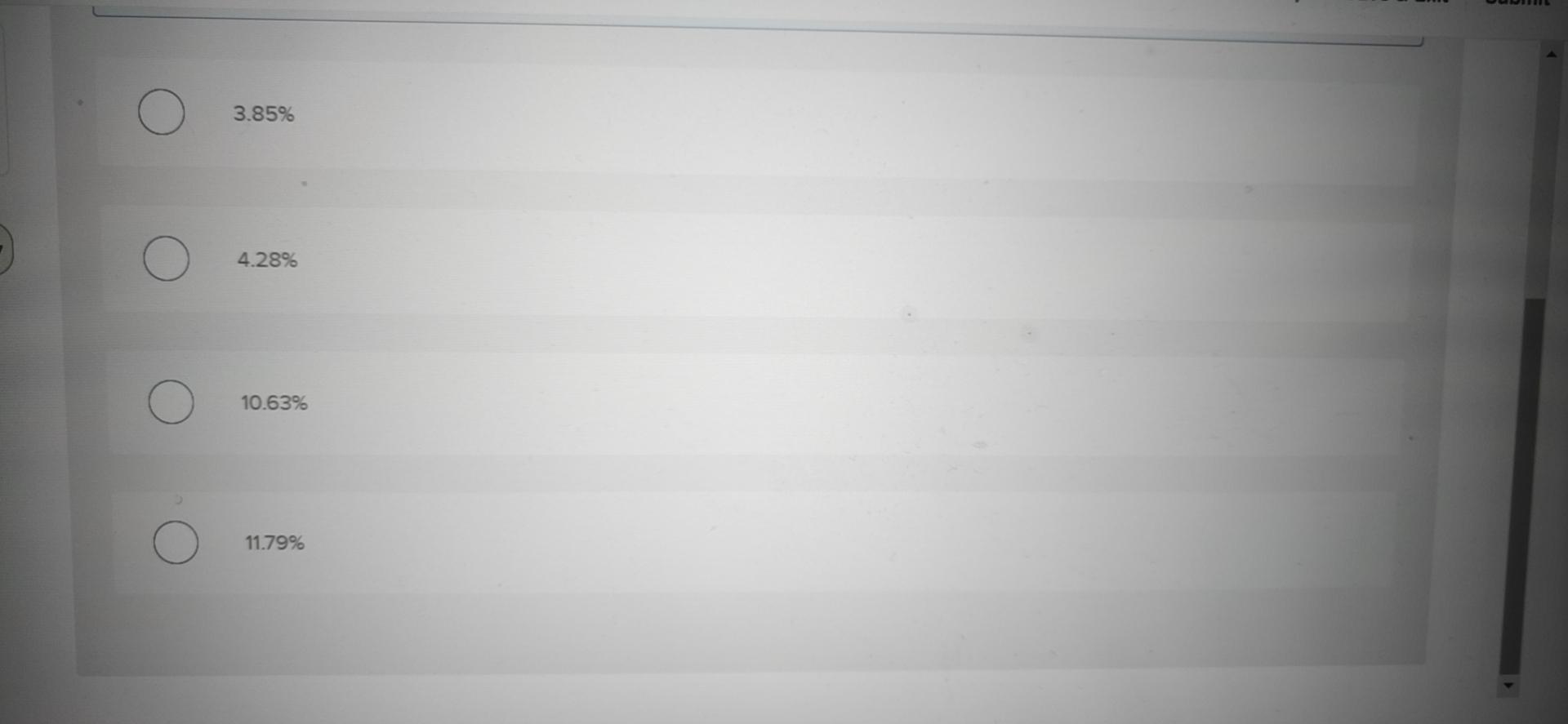 year-end prices of $42, $37, $44, and $46 over the past four