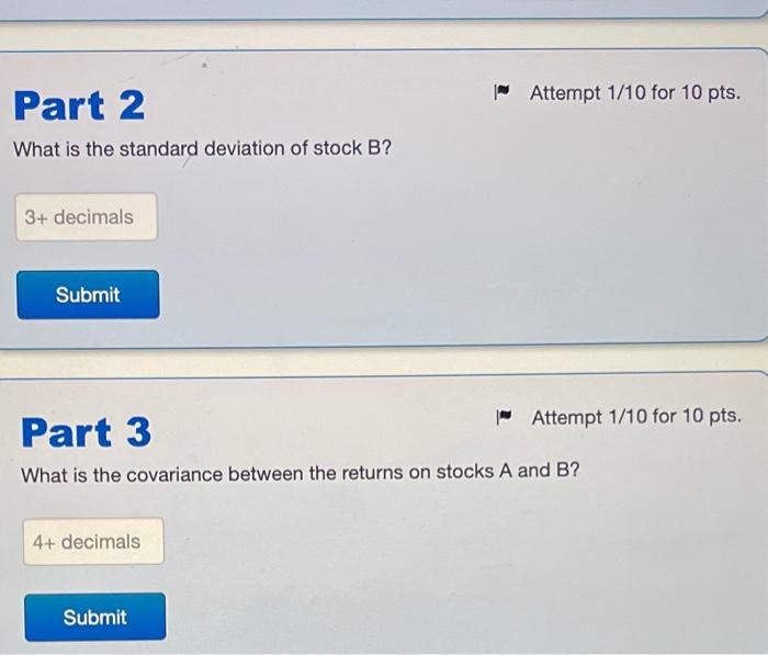 the single index model is valid. You've collected the following information about