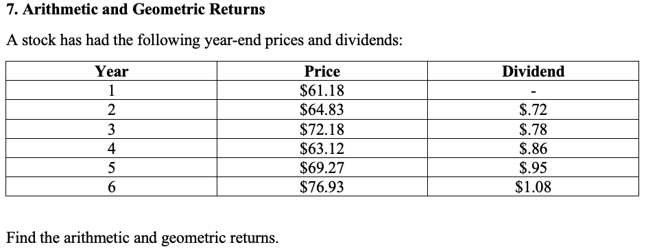  Please solve this problem in Microsoft Excel and showcase the formulas