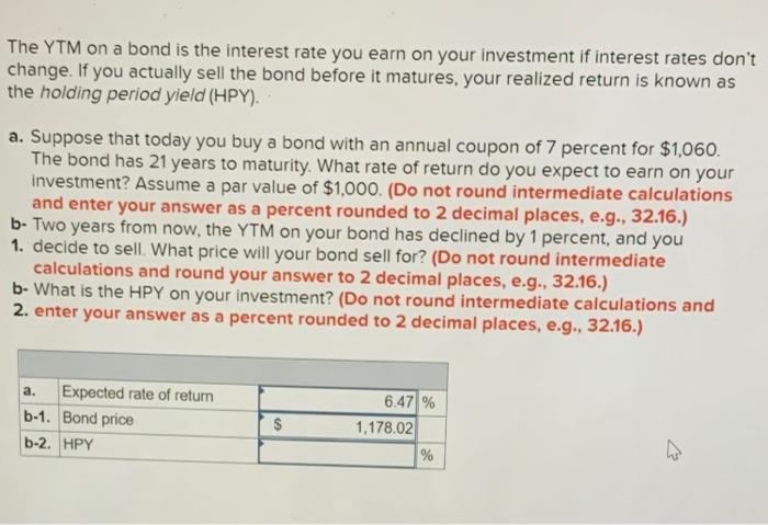  please answer and explain what the HPY is. Thank you The