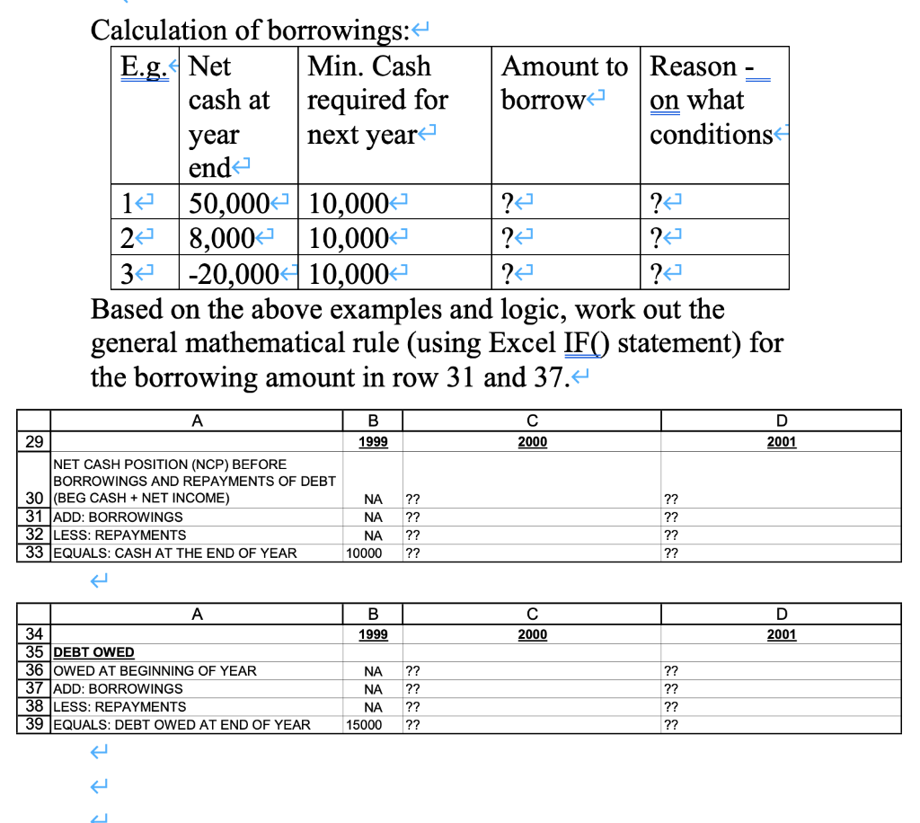 selling price 10% of previous year Else selling price 3% of previous