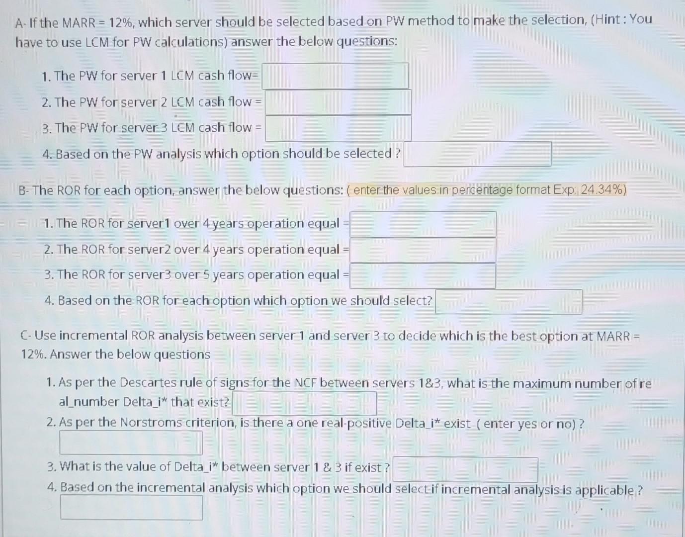 provide the server function necessary to make this interlinking available and successful.