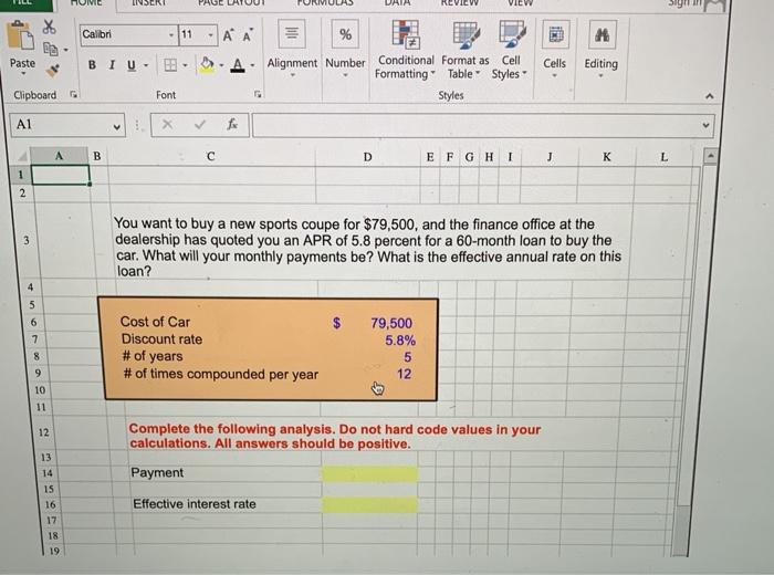  DAIA RVICV VIEW Calibri 11 Paste BI U - % Alignment