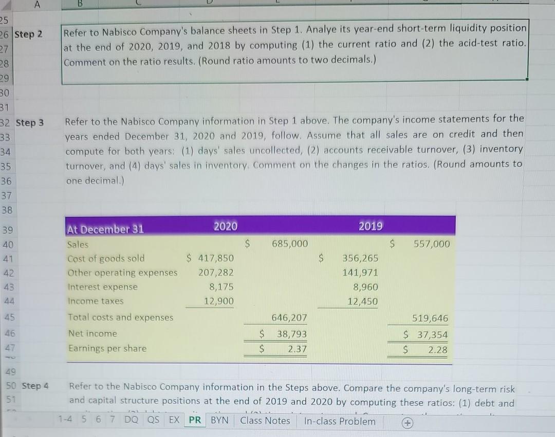 ALL 5 STEPS ARE PART OF THE SAME PROBLEM. COMPLETE ALL FOR