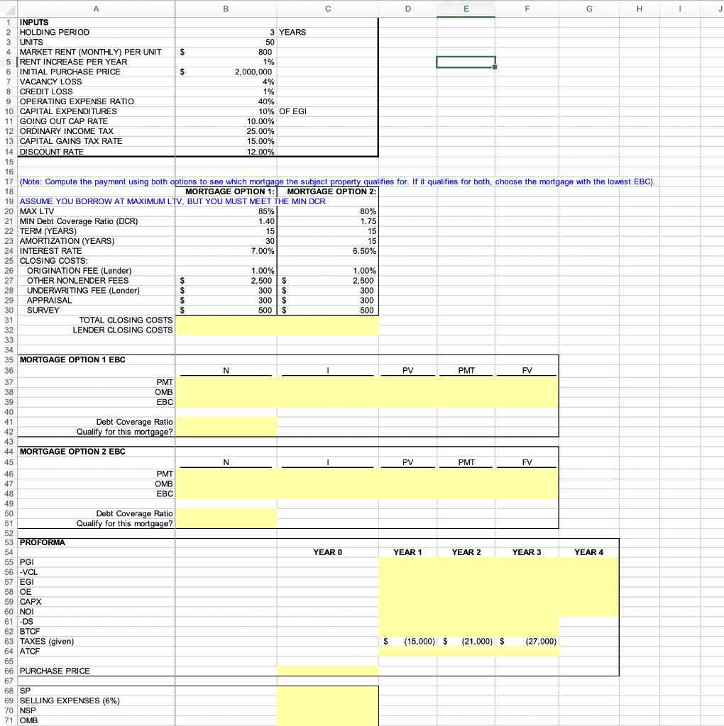(Note: Compute the payment using both options to see which mortgage the