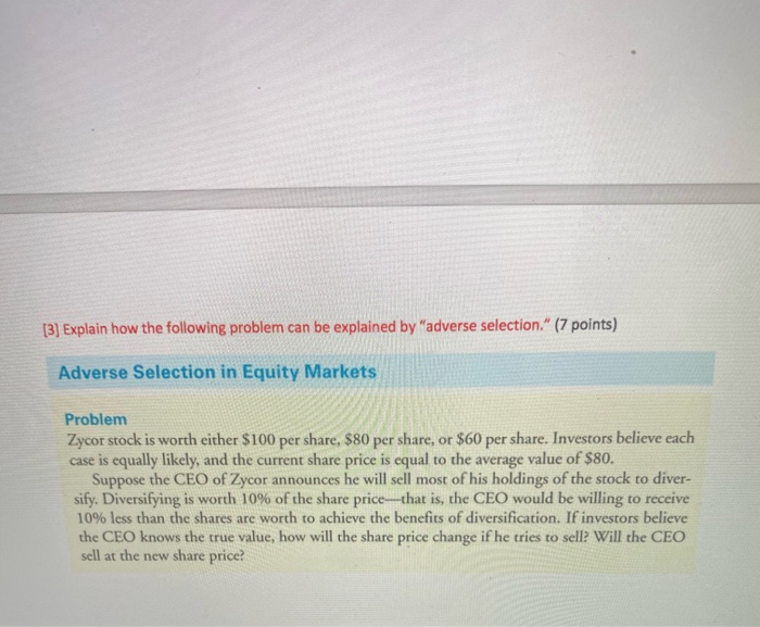 How/why this table explains the lemon problem that may reduce the