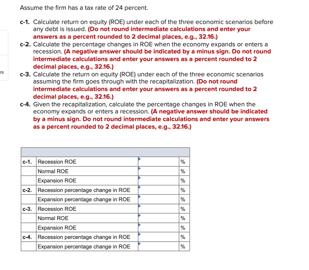 has no debt outstanding and a total market value of $251,600. Earnings