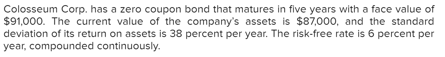 places, e.g., 32.16.) b. Price a. Value of risk-free bond Price of