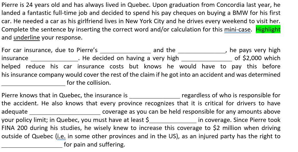 This is indeed the complete question for this part, it is a