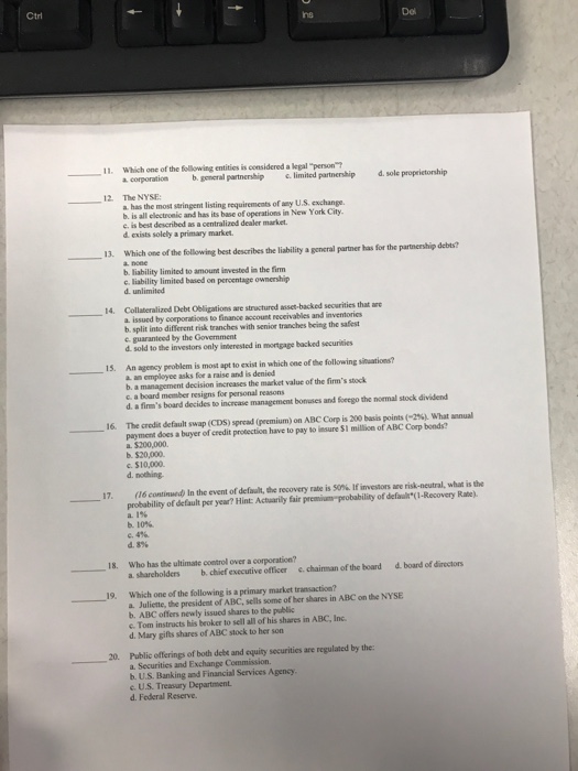  Numbers 16-20 Numbers 16-20 Ctrl hs Del 11, which one of