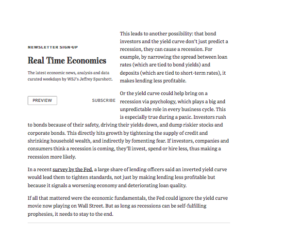 curve in 2019. What exactly was the evidence flattening yield curve? 2.