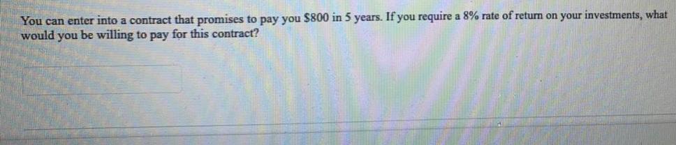 in a stream of cash flows that requires a $20,000 investment today