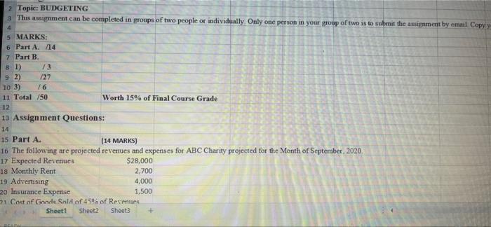  4 16 2 Topic: BUDGETING 3 This assignment can be completed