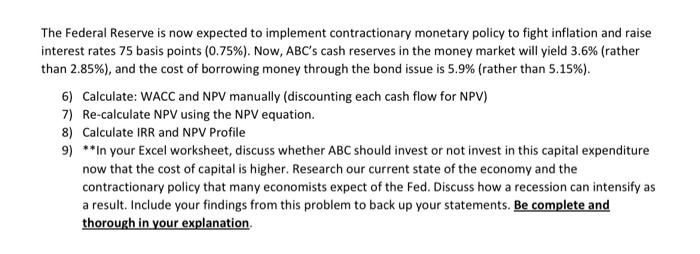 is considering the acquisition of a 4.7M upgrade of all machinery in