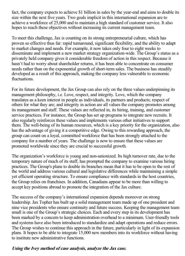 thoughts) Background Information or synopsis (use point form) Select the most relevant