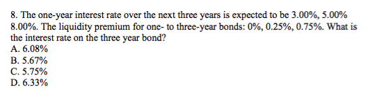 Answer given is A.6.08% but wasnt sure how to get there.