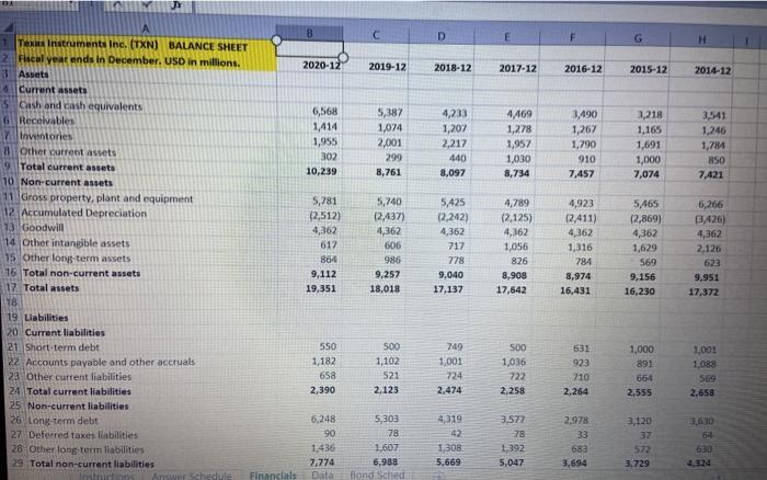 (as long as you did the actual calculations in Excel) For example: