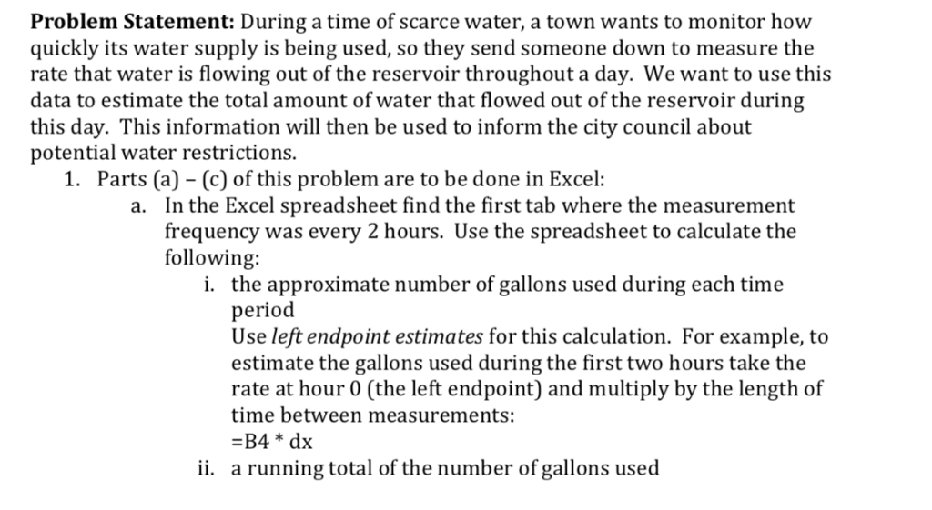 Accumulating Change (must use excel) 0.00, 3874.36 2.00, 5644.36 4.00, 7045.67 6.00,