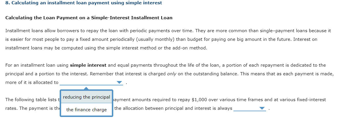 than single-payment loans because it is easier for most people to pay