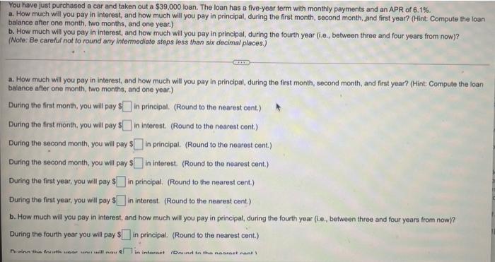  Hello! please answer all parts to the question clearly please its