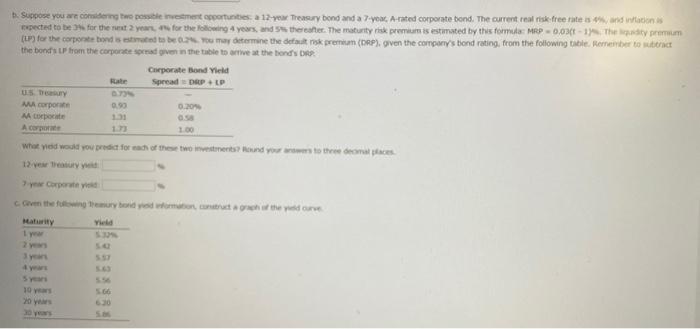  please help. please display formulas. Thank you so much Suppose you