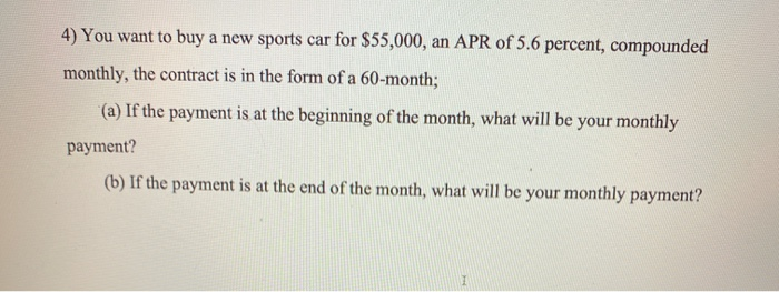 a $30,000 loan to be repaid in equal installments at the next