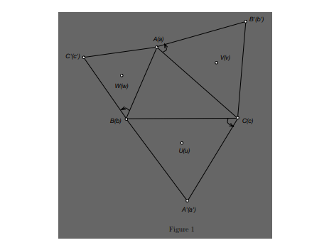 and BCA outside ABC as in Figure 1. (a) Show that the