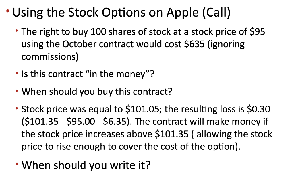 "how" questions answered on a conceptual basis. | Apple (AAPL) Underlying stock