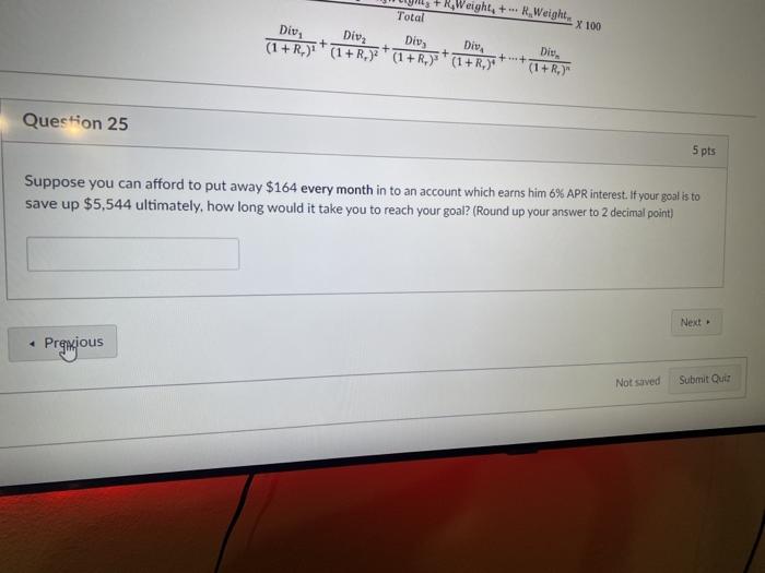  R. Weight, Total R. Weight X 100 Div, Div Div, Div,