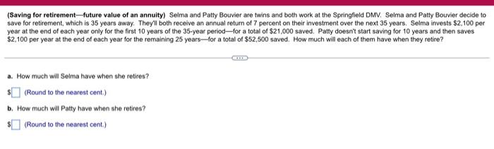 contract that will pay him $75,000 at the end of each year